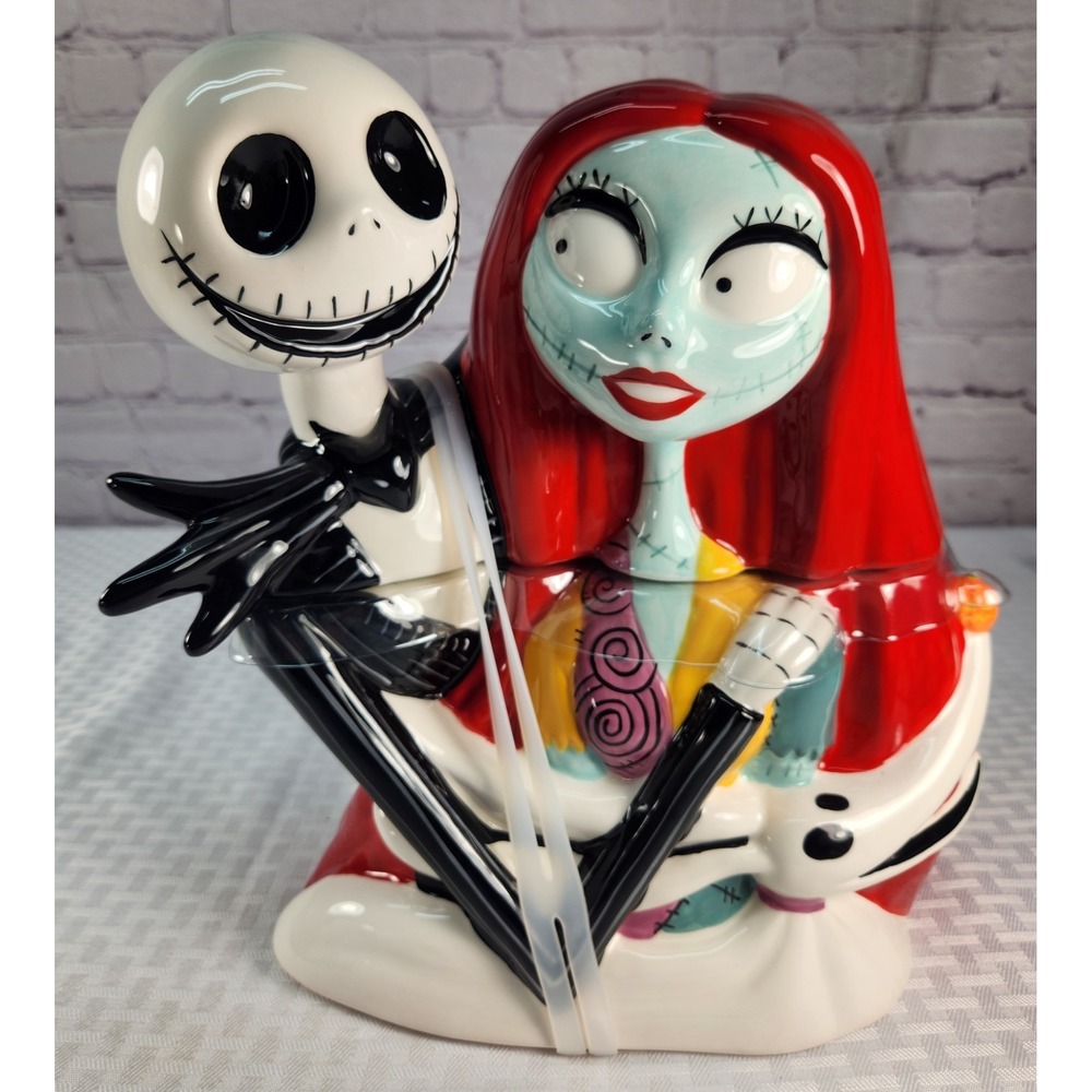 Disney Nightmare Before Christmas Ceramic Canister Cookie Jar NEW 2026 Must Have